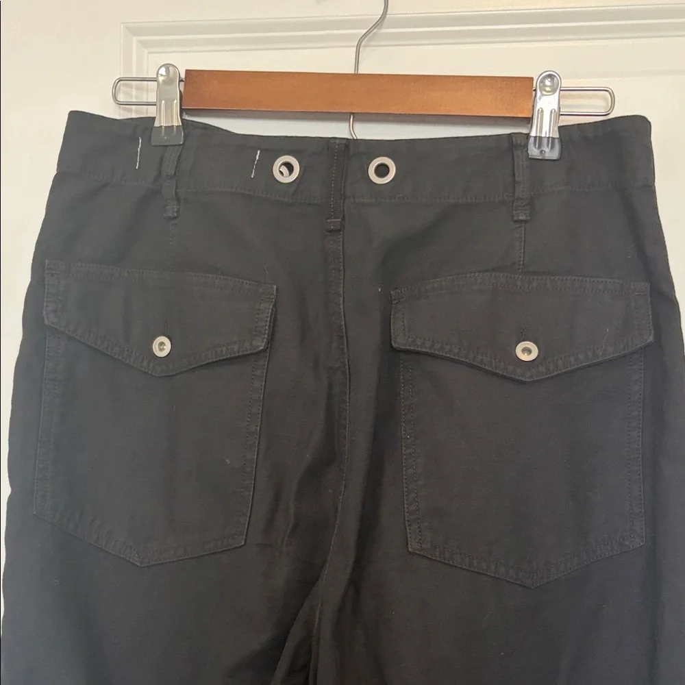 rag & bone Women's Black Cargo Pants - Picture 4 of 8